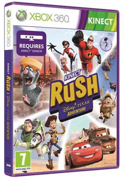 Kinect Rush Una Aventura Disney Pixar X360